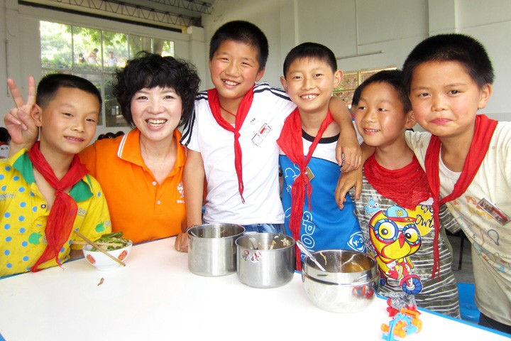 重庆志愿者风采
