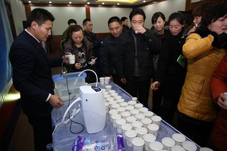 淮南：安利家居科技产品推广之净水“神器”