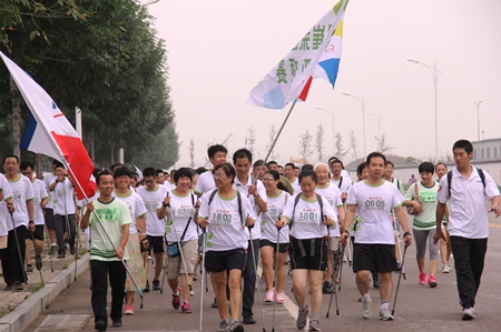 泰安：纽崔莱运动达人四项赛首场较量落幕